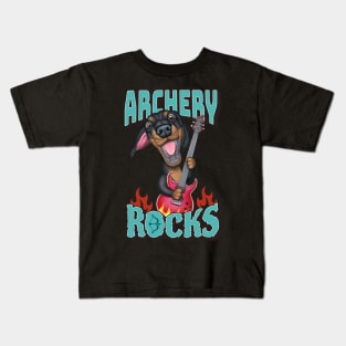 Archery Rocks Kids T-Shirt